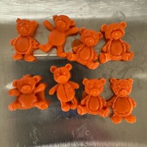 Handmade Orange lemongrass goat milk soap with retinol serum added